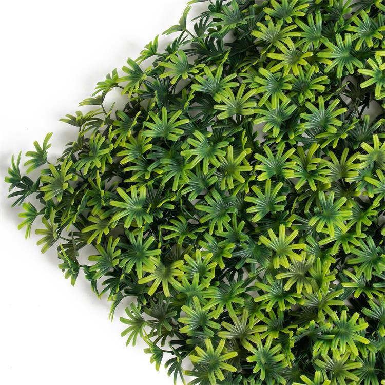 Artificial green panel natural color boxwood hedge6
