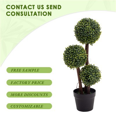 Decoració d'oficina a casa d'estil nòrdic Herba de plàstic Petites testos de bonsai artificials