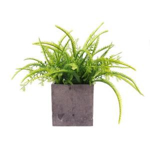 Plantes artificials Petites plantes en pota d’herba artificial