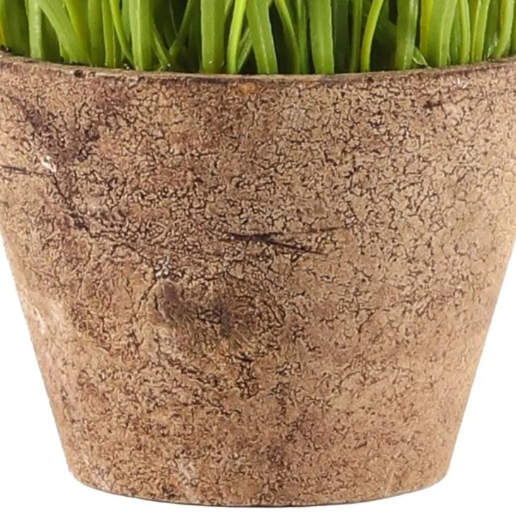 Artificial Potted Plant With Pot Grass