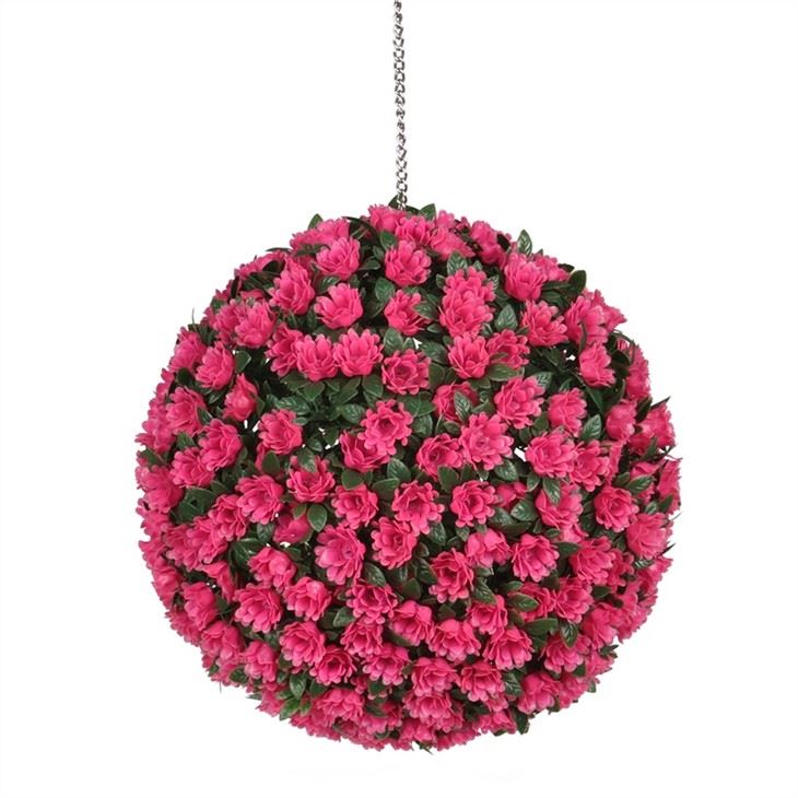 Artificial New Single Headed Handmade Roese Ball