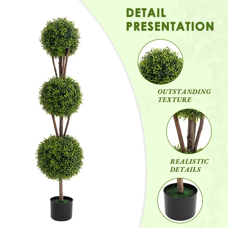 Newly designed small potted artificial plants