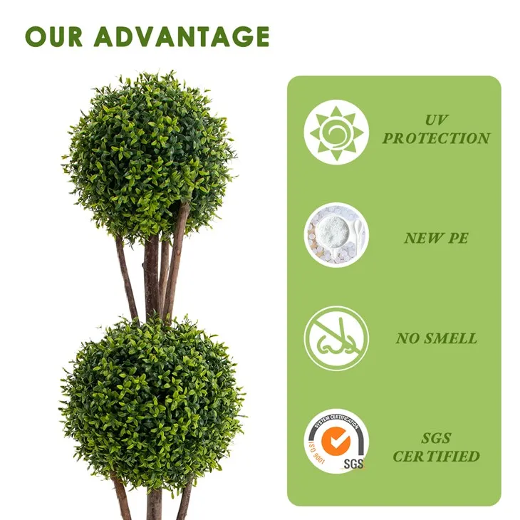 Newly designed small potted artificial plants